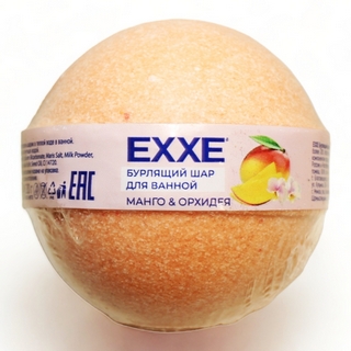 EXXE Бурлящий шар для ванной Манго и Орхидея 120гр